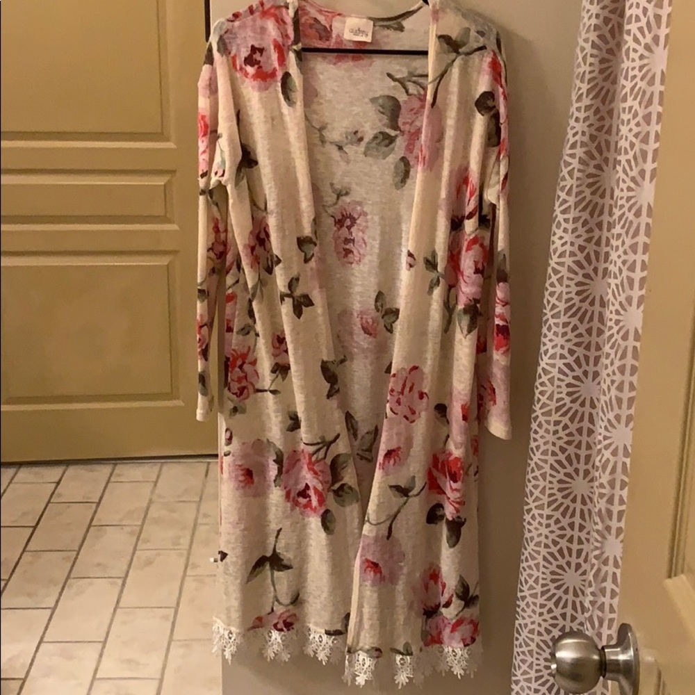 Long cardigan
